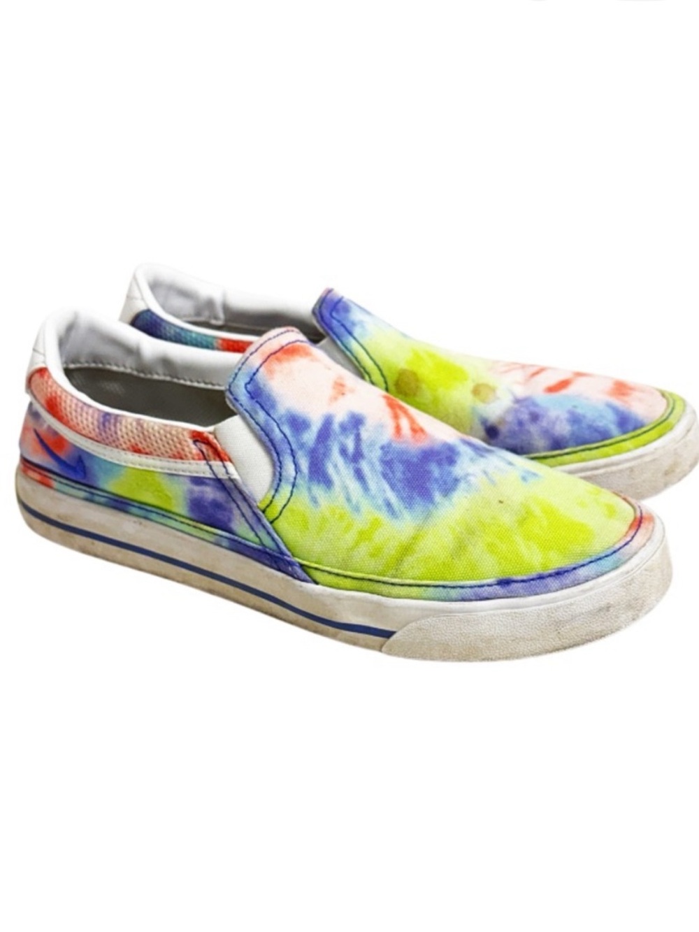 Nike Women's Court Legacy Print Slip-On 'Tie-Dye Sneakers Size 8.5
